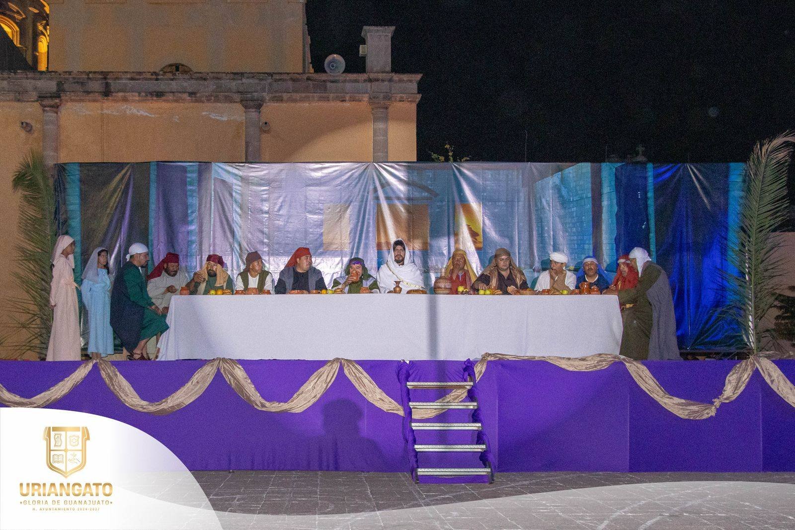 Representacion de la ultima cena